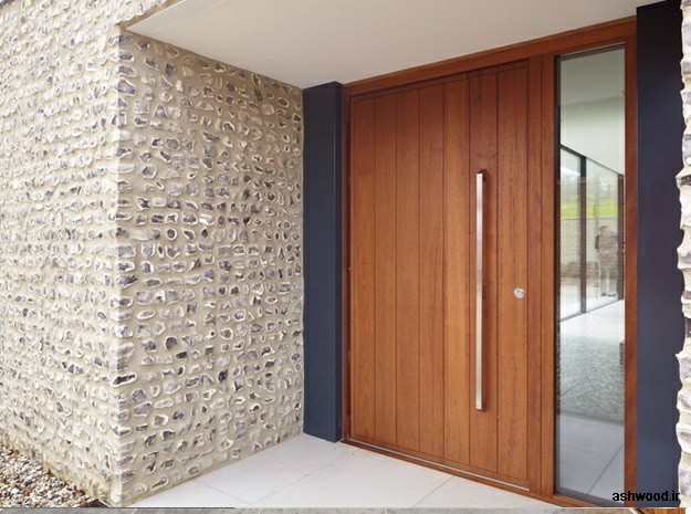 درب های چوبی برای ورودی خانه