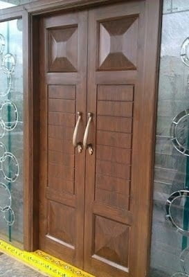 درب چوبی مدرن