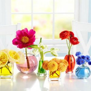 دکوراسیون و تزیین اتاق با گل های طبیعی