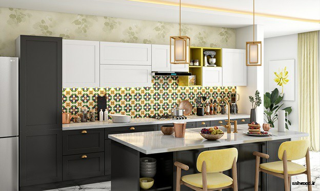  5 طراحی شگفت انگیز آشپزخانه قرن میانی مدرن ، طراحی آشپزخانه 