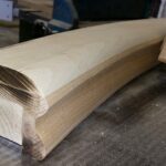 هندریل چوبی , دست انداز چوب کاج و راش , پله پیچ سفارشی