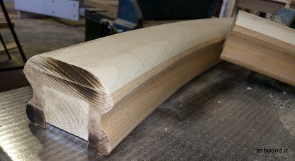 هندریل چوبی , ساخت هندریل و دست انداز پله پیچ