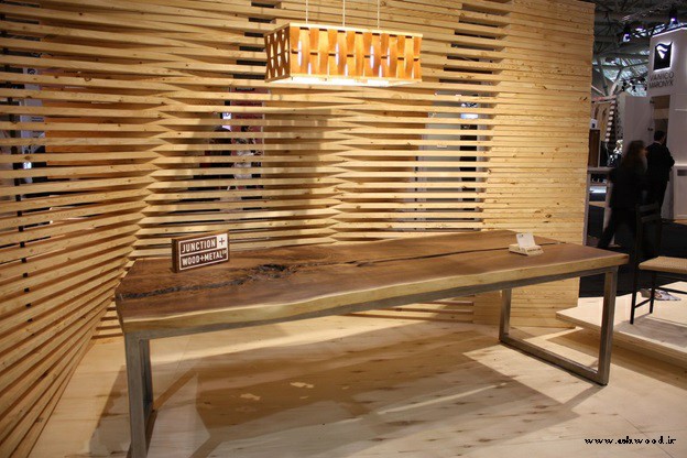 میز و صندلی چوبی ، مبلمان چوبی روستایی (روستیک) ، مبلمان با چوبی طبیعی