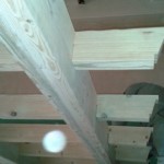 سقف کاذب چوبی ، سقف تیر و تیرچه چوب و فلز , نمونه کار مهندس درویش کوچه طوس که توسط گروه صنایع چوب فن و هنر اجرا شد