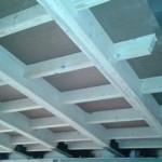 سقف کاذب چوبی ، سقف تیر و تیرچه چوب و فلز