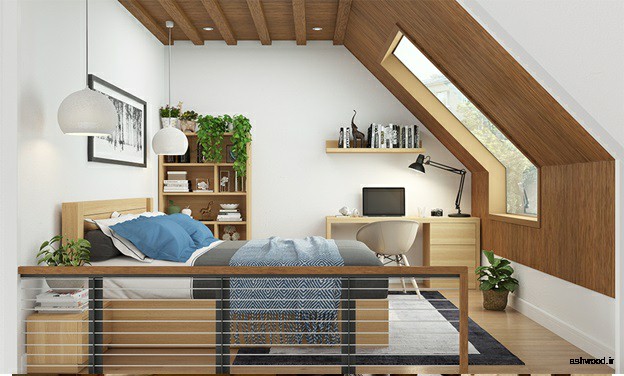 ایده های جالب سقف کاذب اتاق خواب 