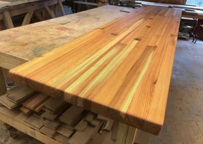 صفحه میز ، کانتر و پیشخوان تمام چوب