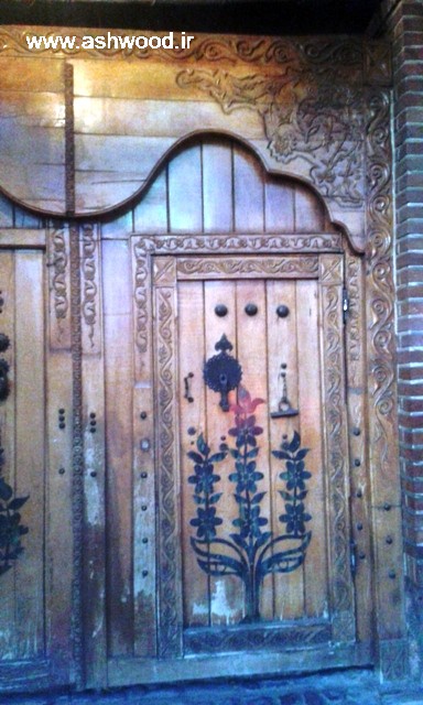درب چوبی زیبا ، درب قدیمی سنتی