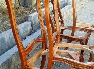صندلی چوب راش