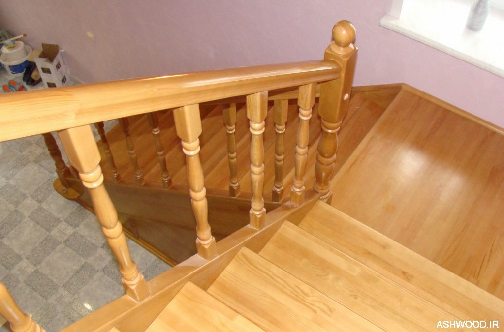 پله های چوبی سفارشی