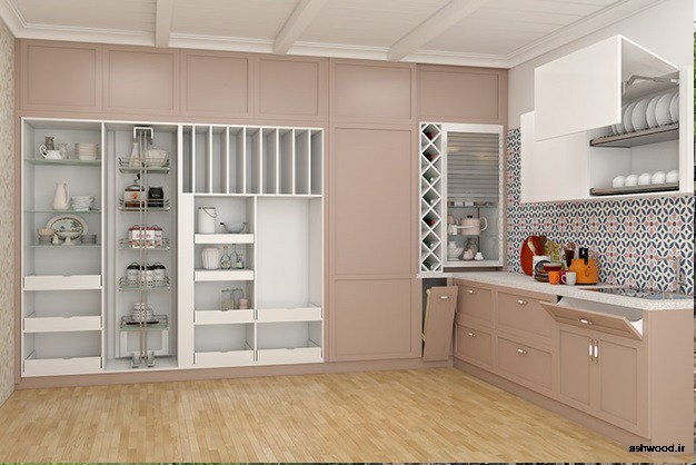 10 ایده شگفت انگیز برای قفسه بندی و شیک کردن فضای آشپزخانه