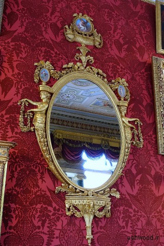 آینه (یکی از جفت ها) ، ج. 1778، giltwood - گالری - Harewood House