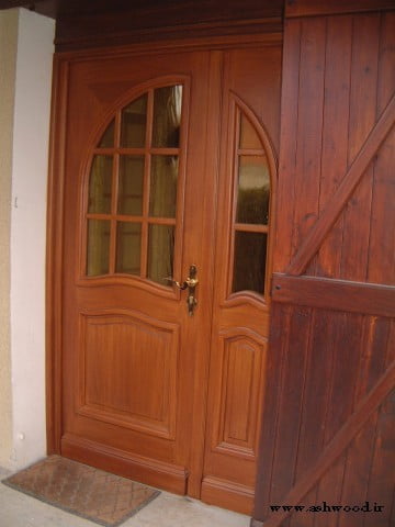 ایده و مدل انواع درب چوبی سفارشی , سازنده درب چوبی 