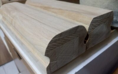 مدل هندریل چوب راش , دست انداز چوب راش