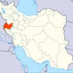 موقعیت استان کرمانشاه در ایران
