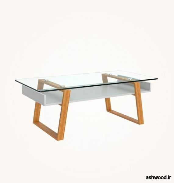 میز جلو مبلی چوبی ، ایده های جالب میز وسط 