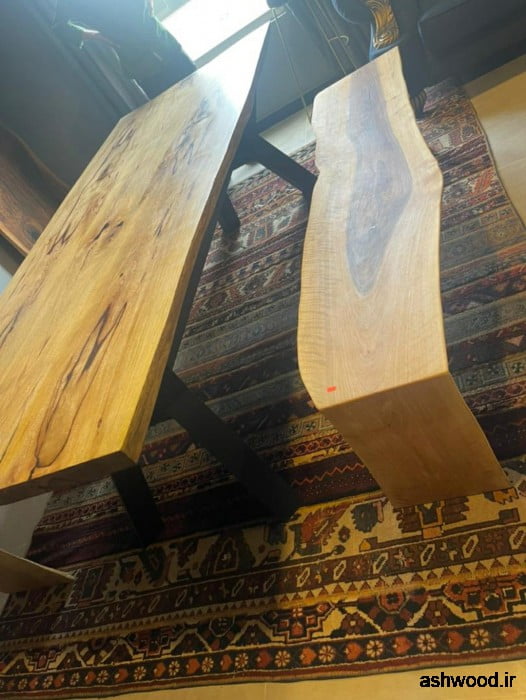 فروش انواع اسلب چوبی ، صفحه میز و چوب تنه کالباسی درخت در تهران خاوران 