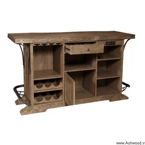 ساخت میز بار چوبی, کانتر بار چوبی, مدل های میز بار و کانتر بار چوبی و ترکیب چوب و فلز