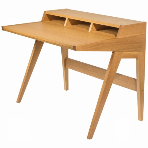 میز رولتاپ , میز چوبی , میز تحریر ساخته شده از چوب