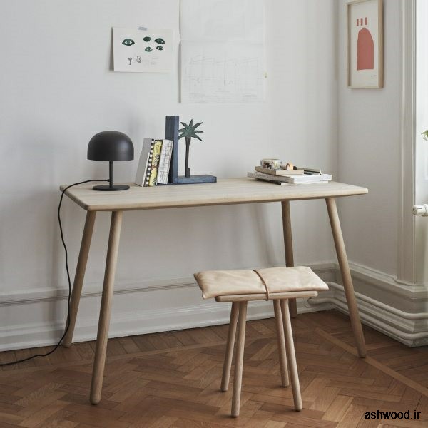 طراحی و ساخت میز تحریر چوبی ، میز چوبی