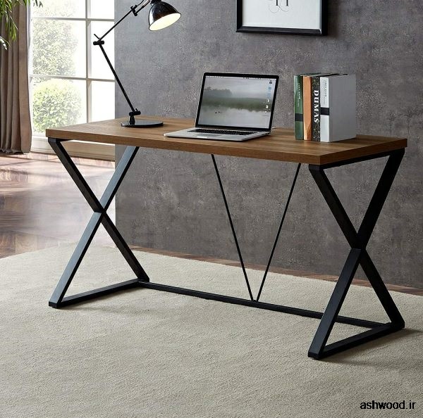 ایده جدید و طراحی و ساخت میز تحریر چوبی ،  میز چوبی 
