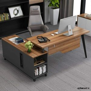 ایده جدید و طراحی و ساخت میز تحریر چوبی ، میز چوبی