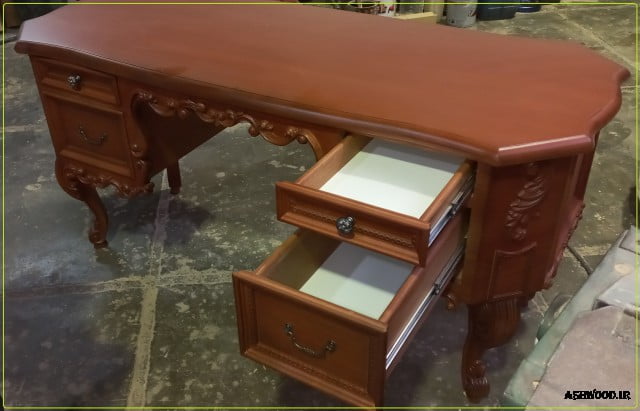 قیمت میز تحریر چوبی ، مدل میز تحریر , عکس میز تحریر چوبی