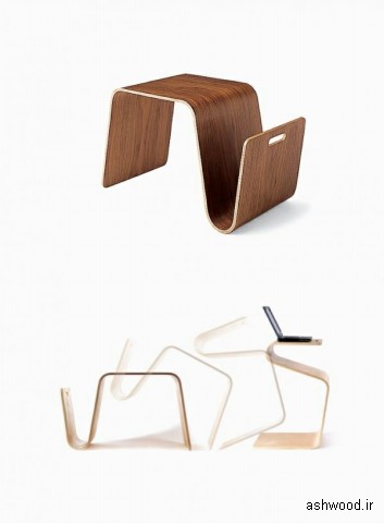 میز جلو مبلی چوبی