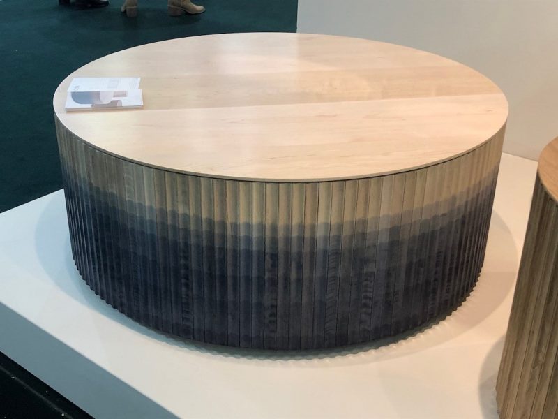 میز جلو مبلی چوبی طرح زمین