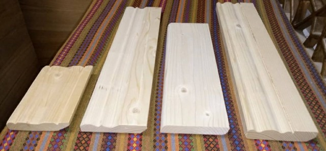 مدل قرنیز چوبی , چوب کاج روسی سفارشی