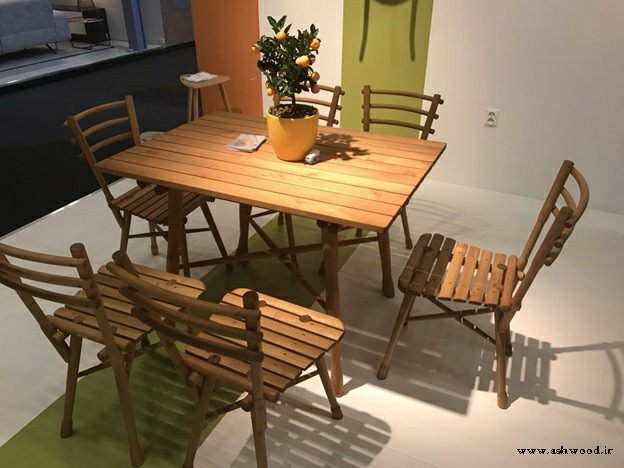 ایده و مدل میز ناهارخوری چوبی کوچک