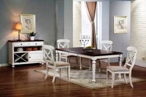 میز و صندلی نهارخوری چوبی آنتیک و لوکس