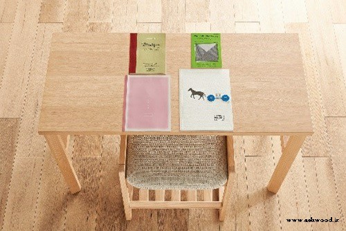 میز مطالعه و میز تحریر چوبی