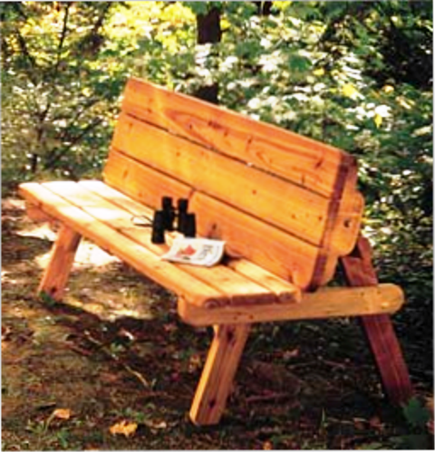 میز چوبی تاشو مناسب حیاط و پیکنیک