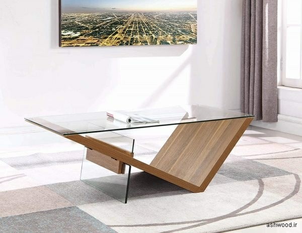 میز کنار مبلی , دکوراسیون چوبی منزل