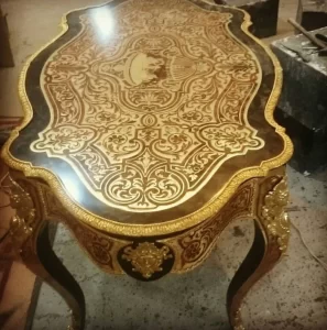میز معرق فلز