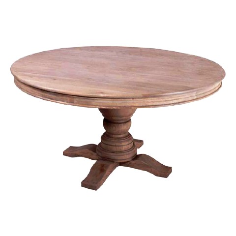 انواع میز چوبی , ساخت میز های گرد چوبی تمام چوب