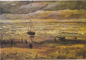 نمایی از دریای اسخیفنینگن ۱۸۸۲ موزه ون گوگ (آمستردام)