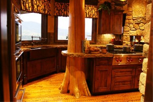 ایده هایی قشنگ و زیبا برای یک آشپزخانه مدرن چوبی 