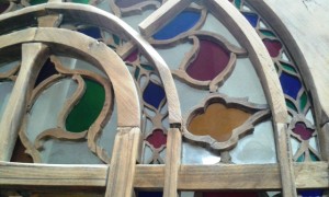 پنجره گره چینی ، ارسی سازی ، دکوراسیون سنتی چوبی