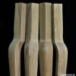 پایه سم آهویی چوبی