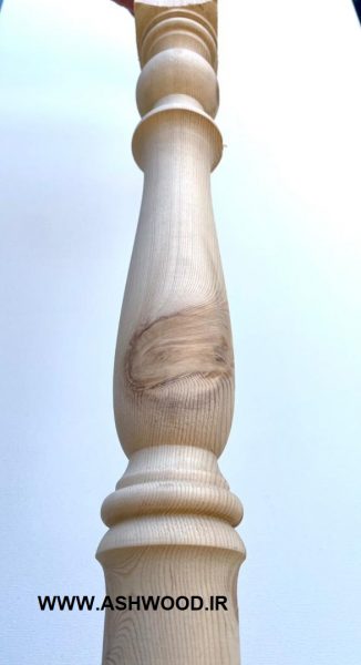 پایه نرده چوبی مدل جامی  چوب کاج روسی 