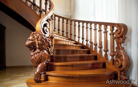 تزئین پله چوبی: راهنمایی برای ایجاد فضایی زیبا و کاربردی