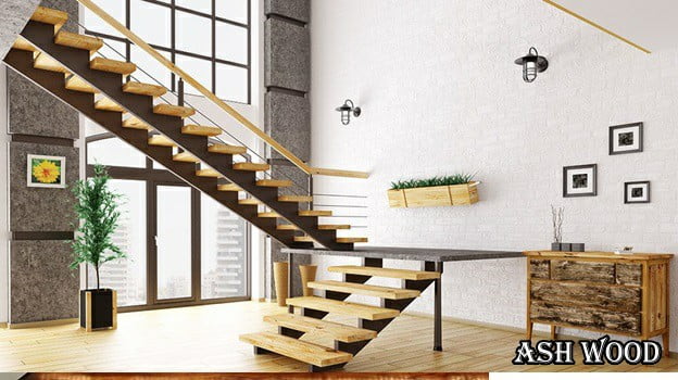 طراحی پله های چوبی