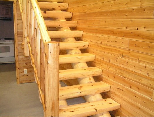 انواع پله چوبی , ایده های جالب و زیبا از انواع پله چوبی