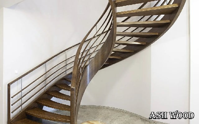 ایده پله چوبی