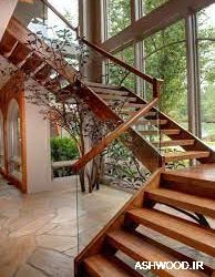 راه پله چوبی، عنصری دکوراتیو و کاربردی در ساختمان