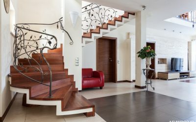 پله چوبی: زیبایی و گرما در خانه شما