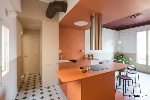 طراحی کابینت آشپزخانه 