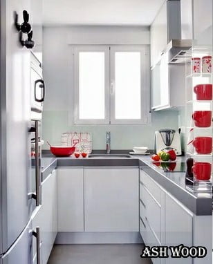 طرح مدرن آشپزخانه کوچک 